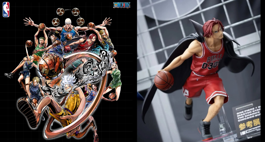 「湖人」魯夫對決「雷霆」艾涅爾！《航海王》× NBA 重磅聯名模型你能擋得住嗎？
